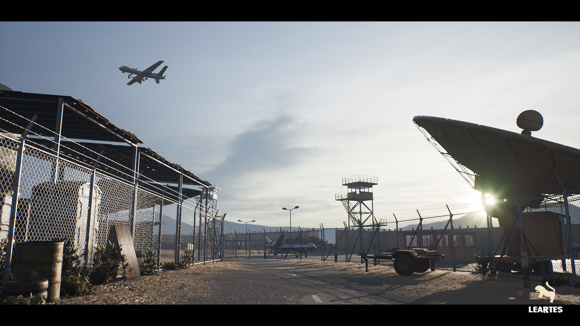 Military Base Megapack Low-poly 3D model_13