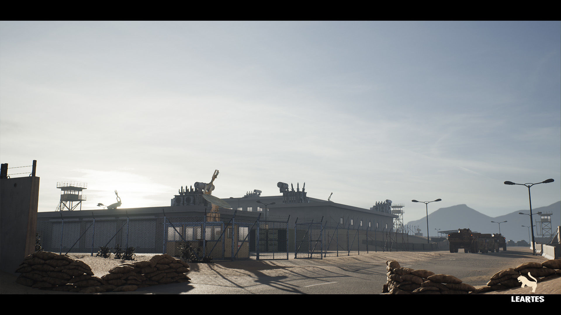 Military Base Megapack Low-poly 3D model_4