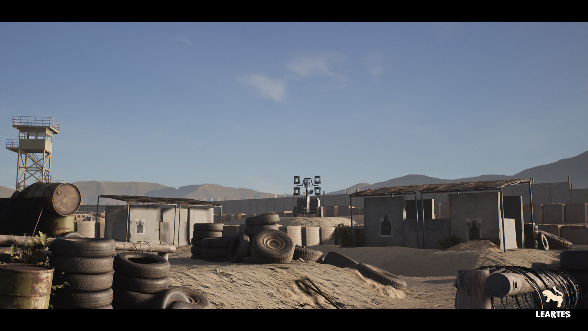 Military Base Megapack Low-poly 3D model_14