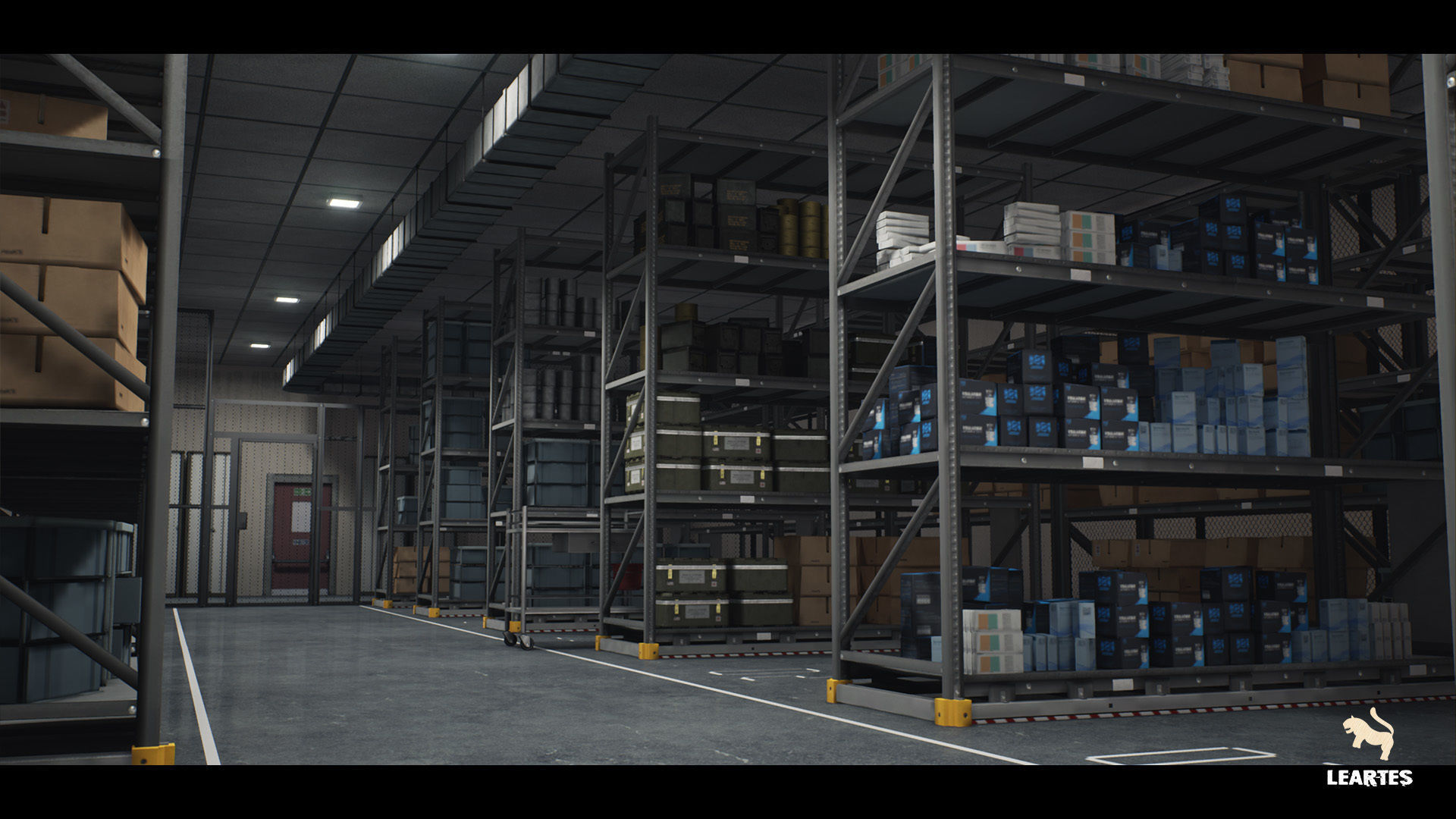 Military Base Megapack Low-poly 3D model_9