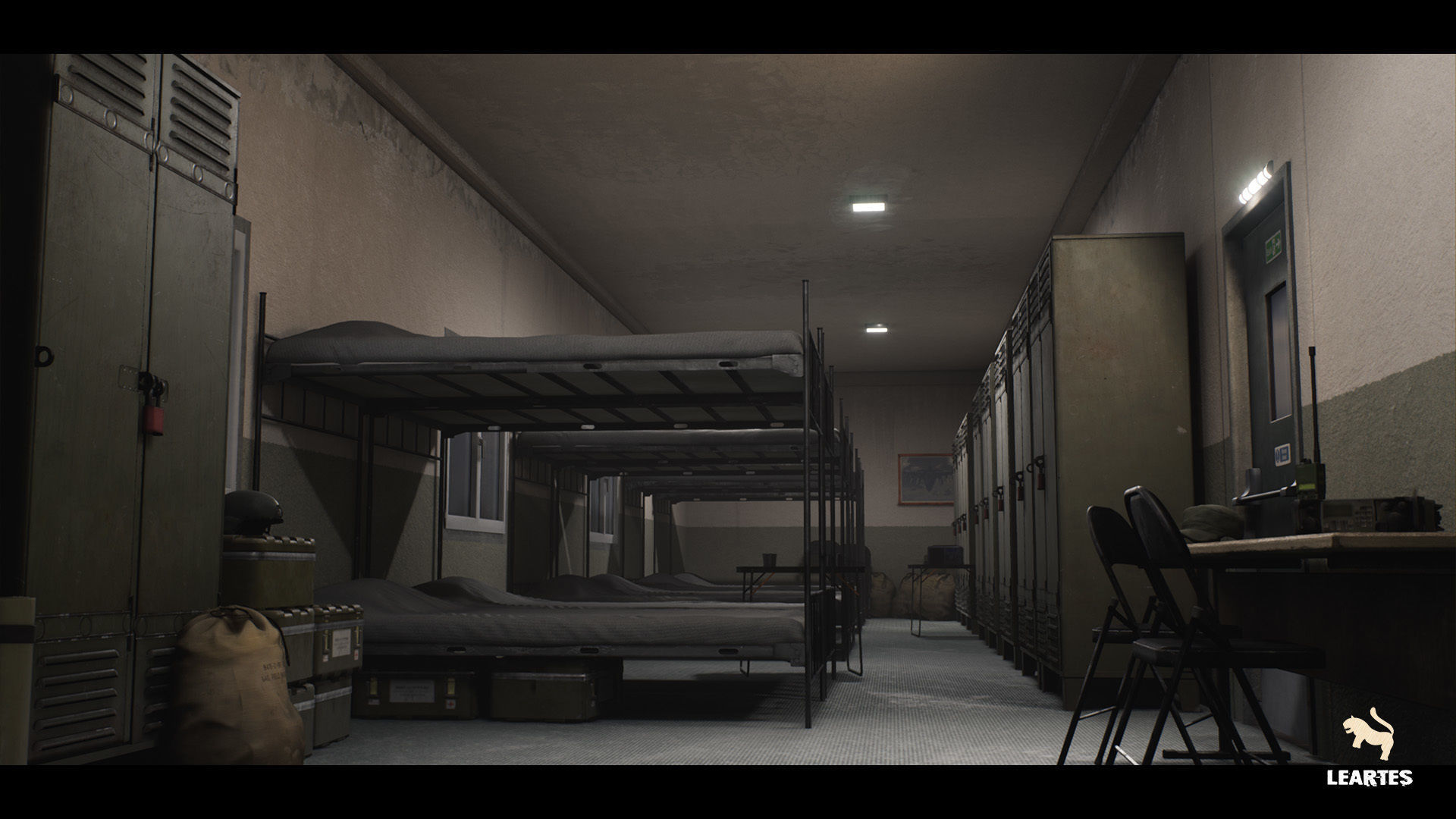 Military Base Megapack Low-poly 3D model_10