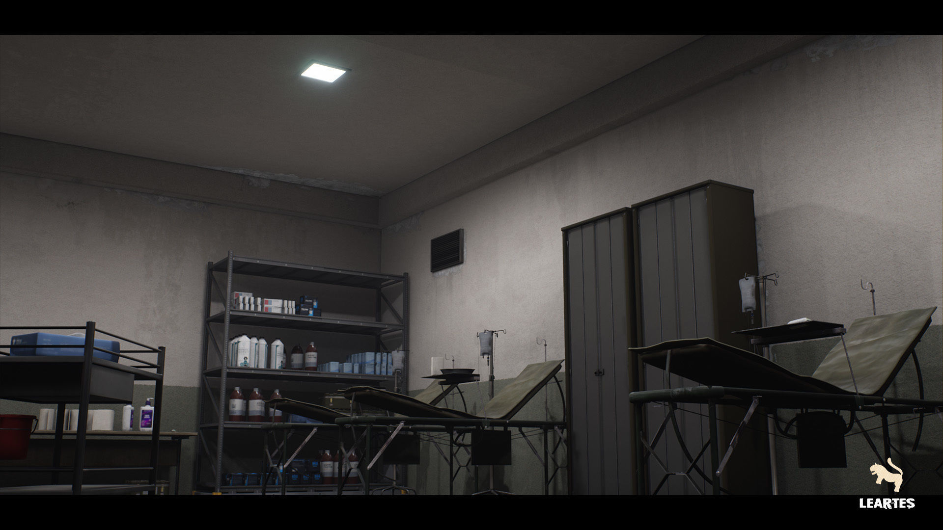 Military Base Megapack Low-poly 3D model_6