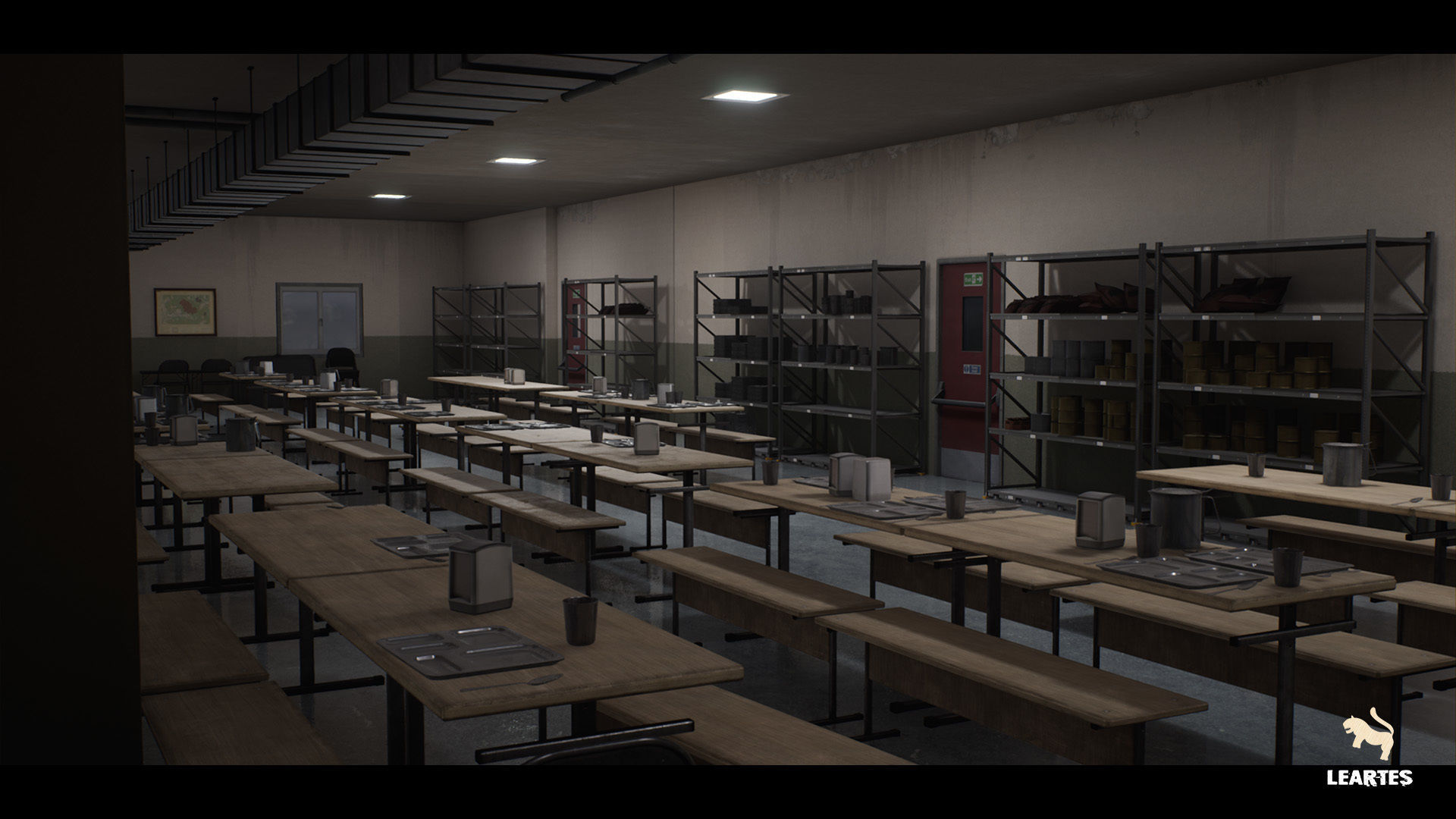 Military Base Megapack Low-poly 3D model_11