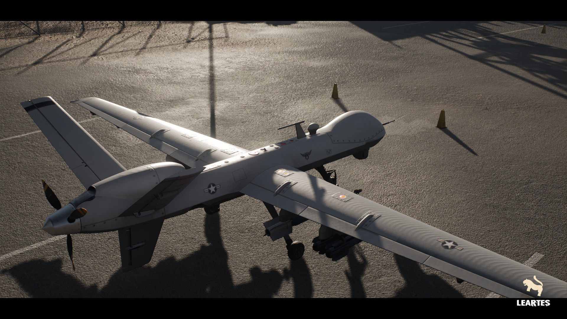 Military Base Megapack Low-poly 3D model_20