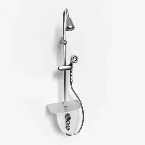 Dual Shower Head And Fixtures
