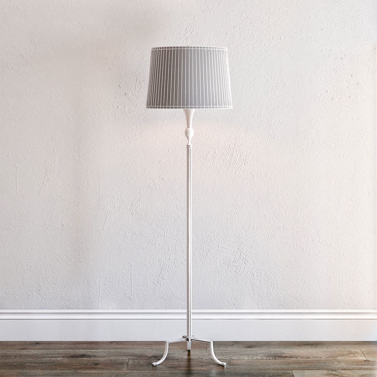 Visual Comfort Mauricw Floor Lamp 3D model_1