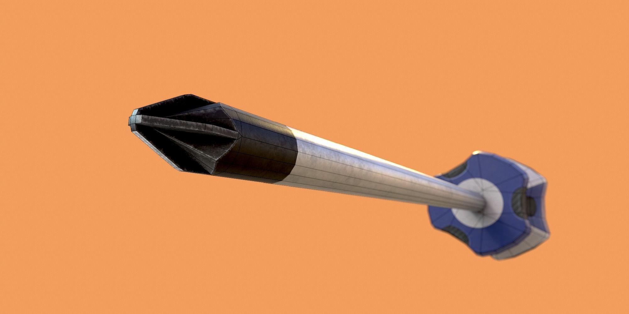 Screwdrivers fortnite weapon Low-poly 3D model_8