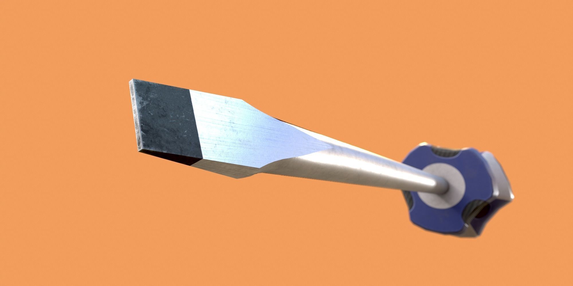 Screwdrivers fortnite weapon Low-poly 3D model_2