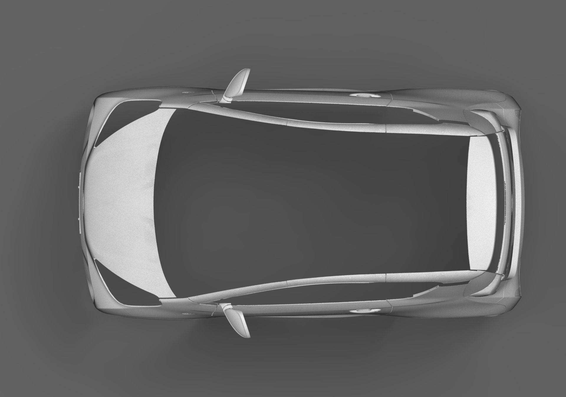 3D Scanned model  Chery Ant 3D print model_3