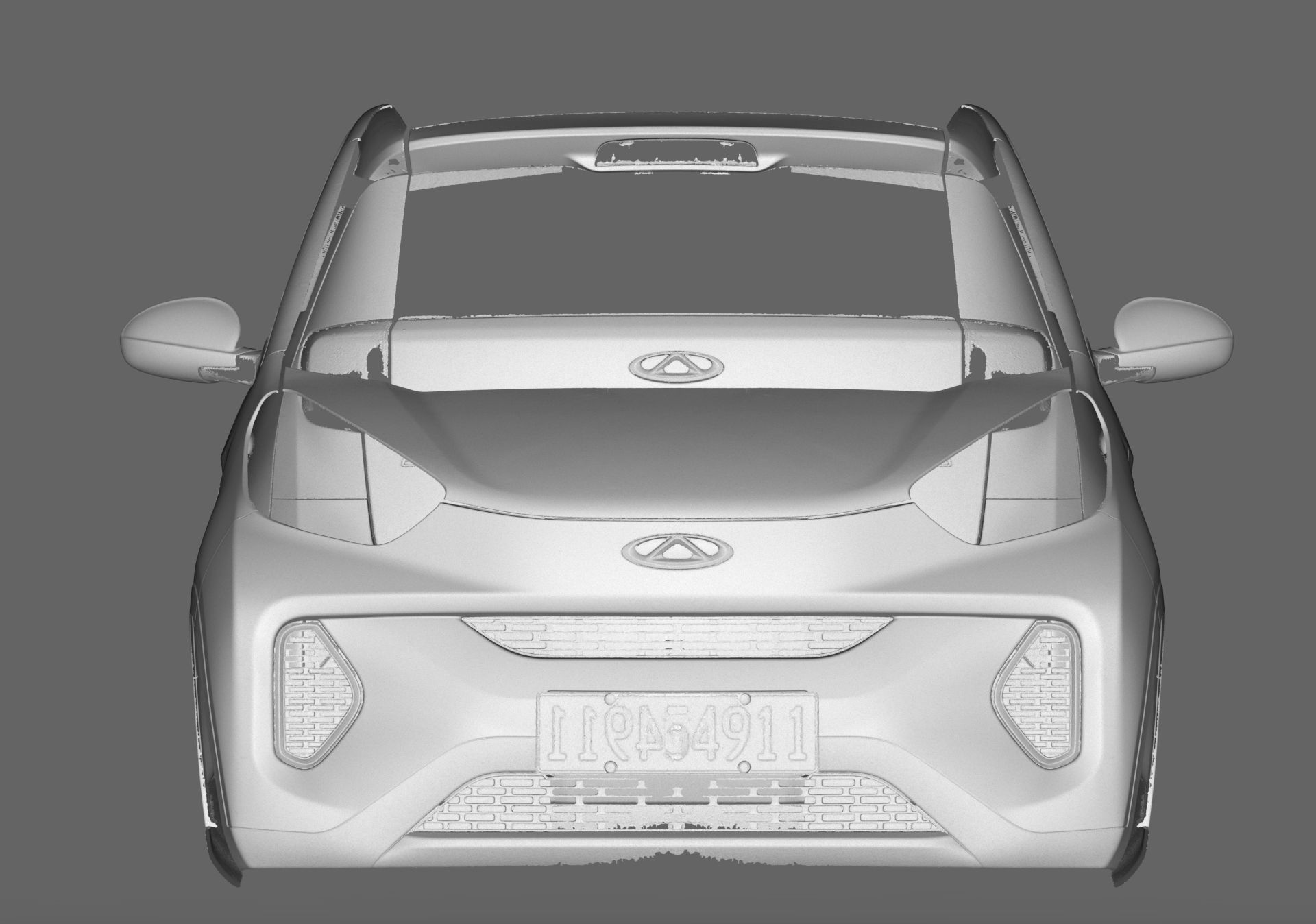 3D Scanned model  Chery Ant 3D print model_2