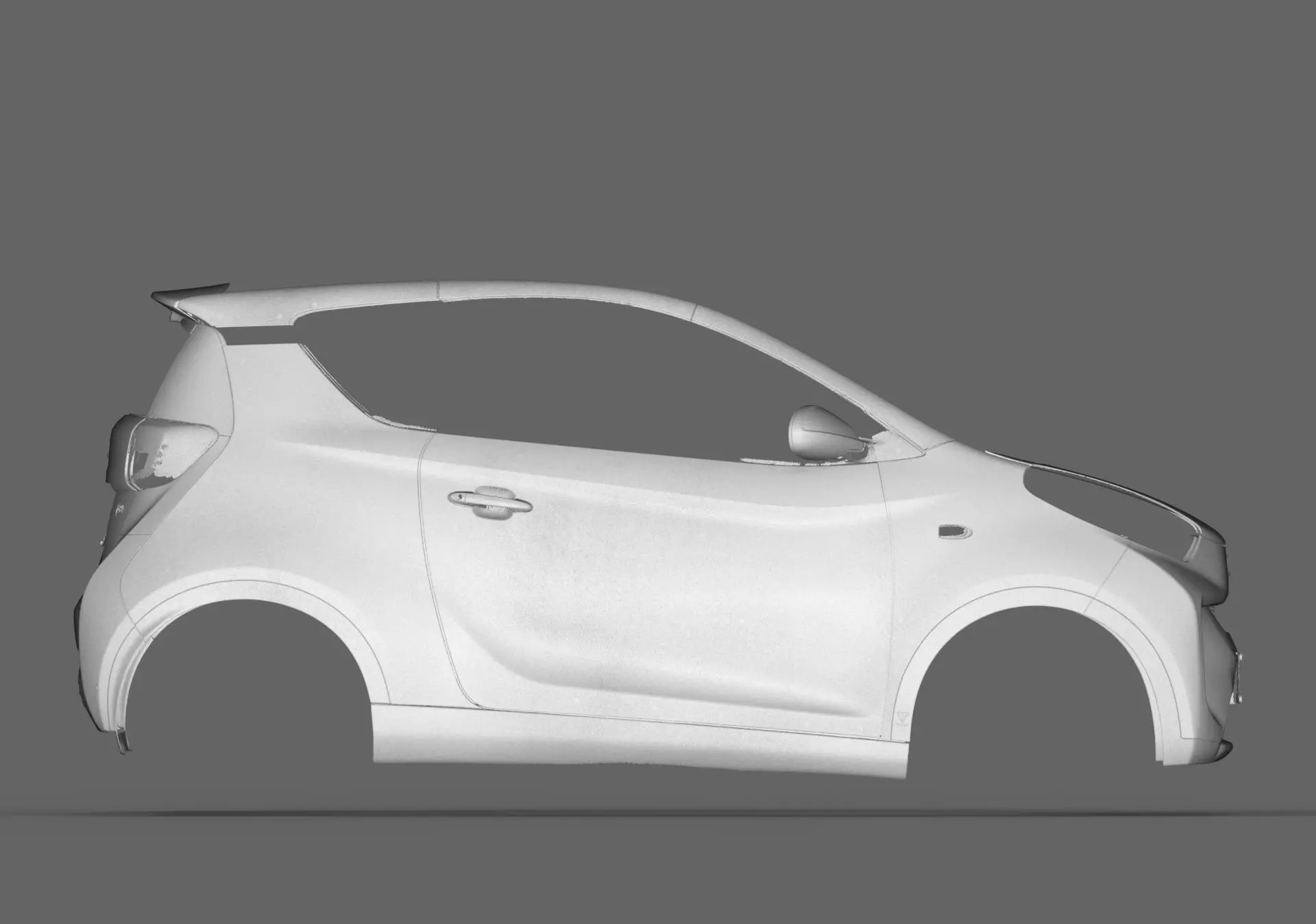 3D Scanned model  Chery Ant 3D print model_0