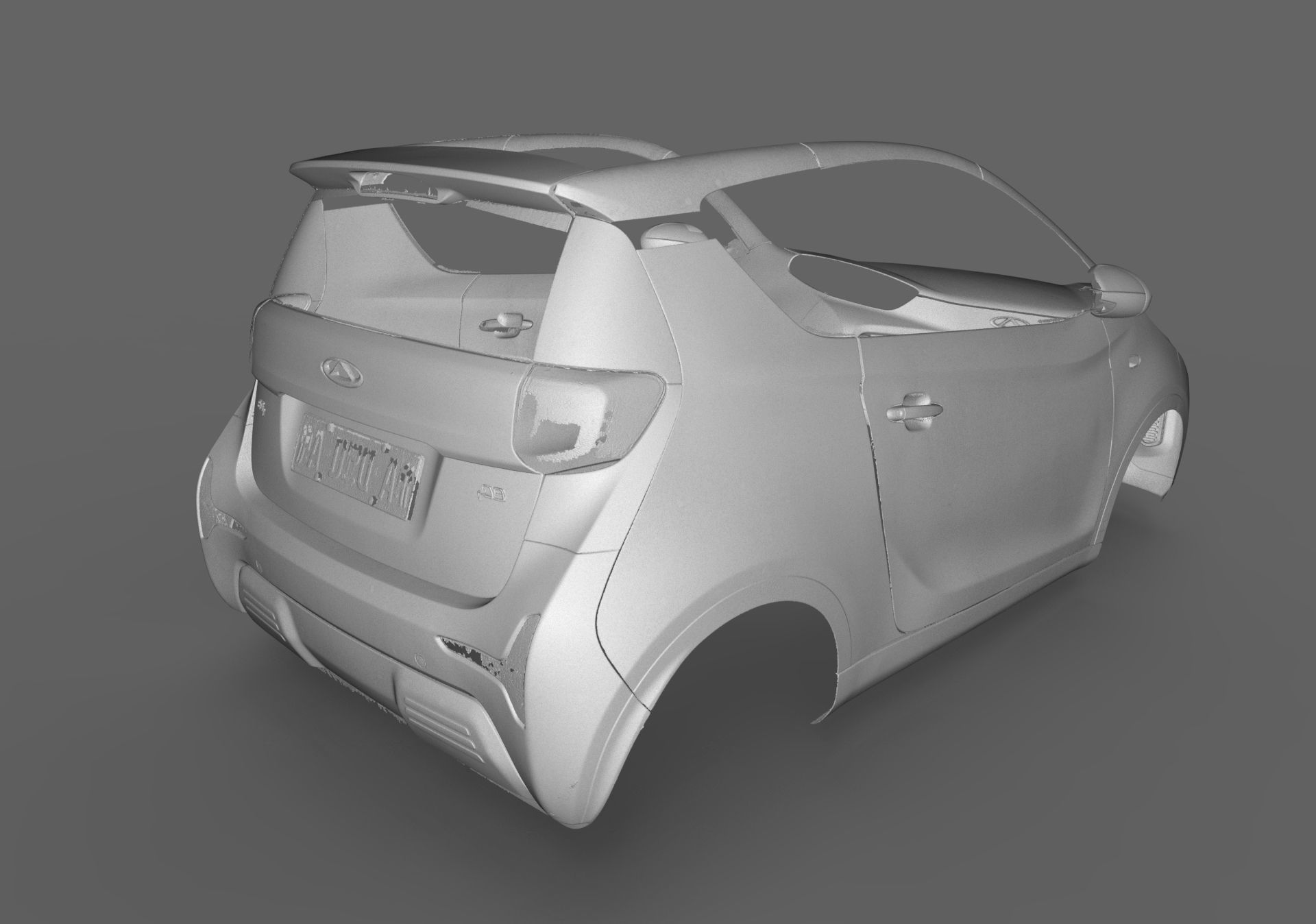 3D Scanned model  Chery Ant 3D print model_5