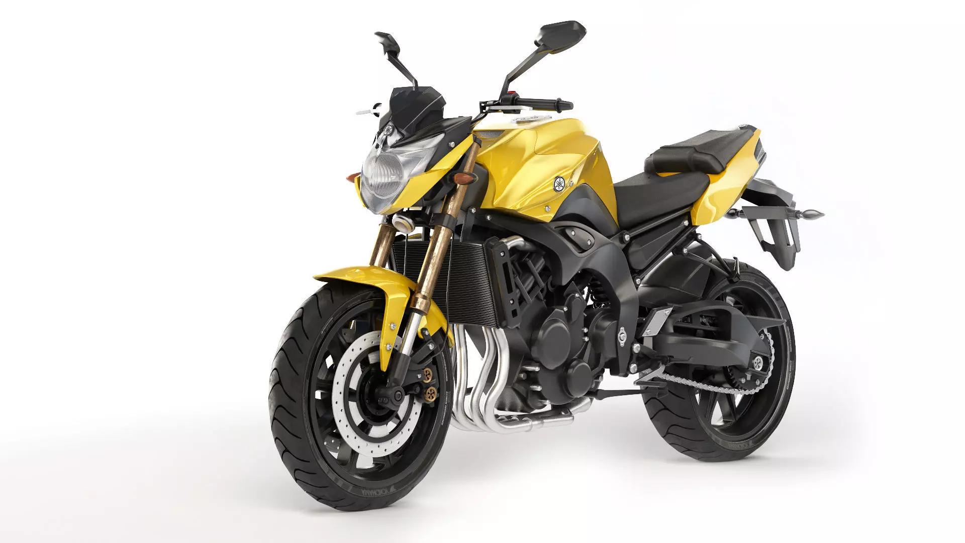 Yamaha FZ8N 2011 3D model_0