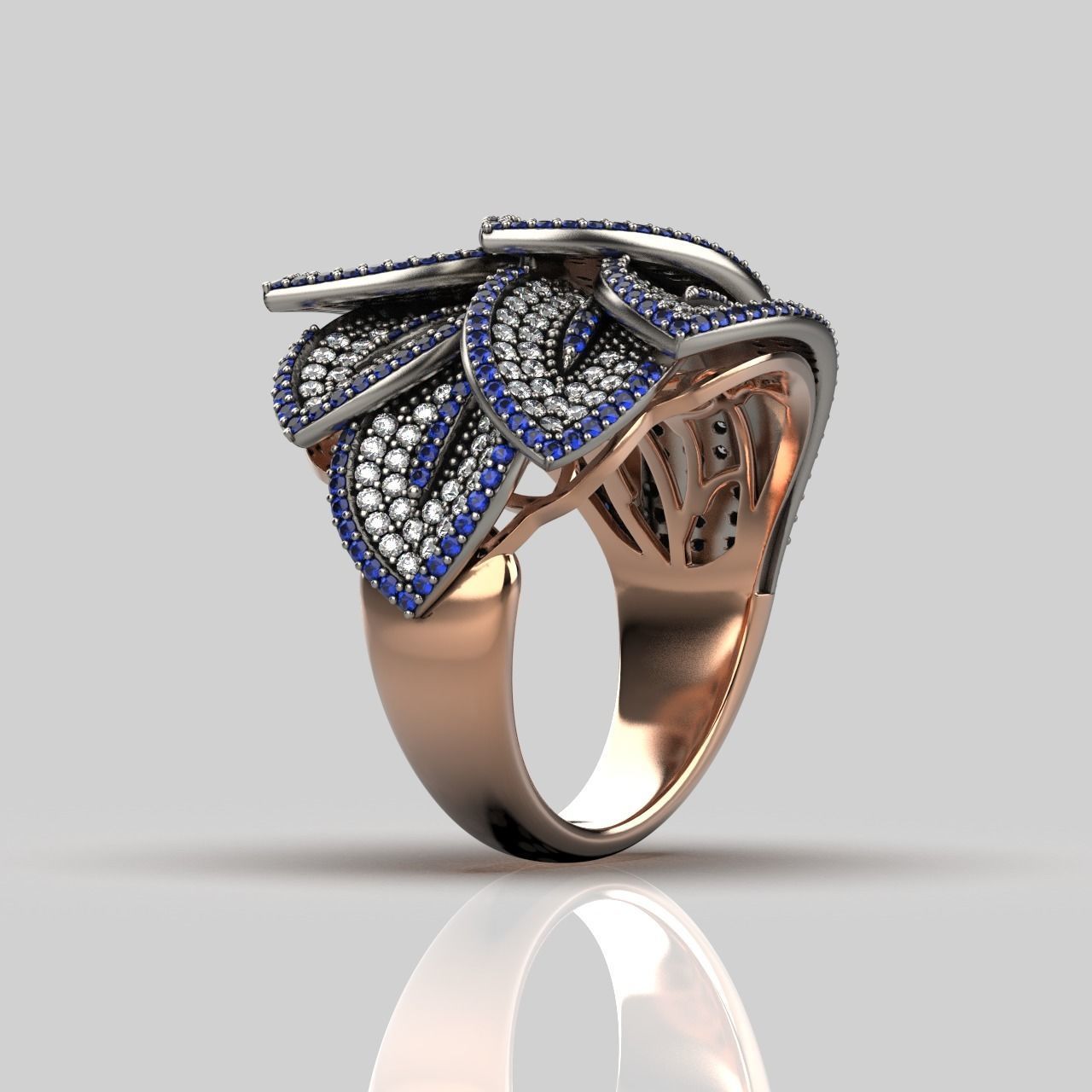 Ring KR 01 3D print model_4