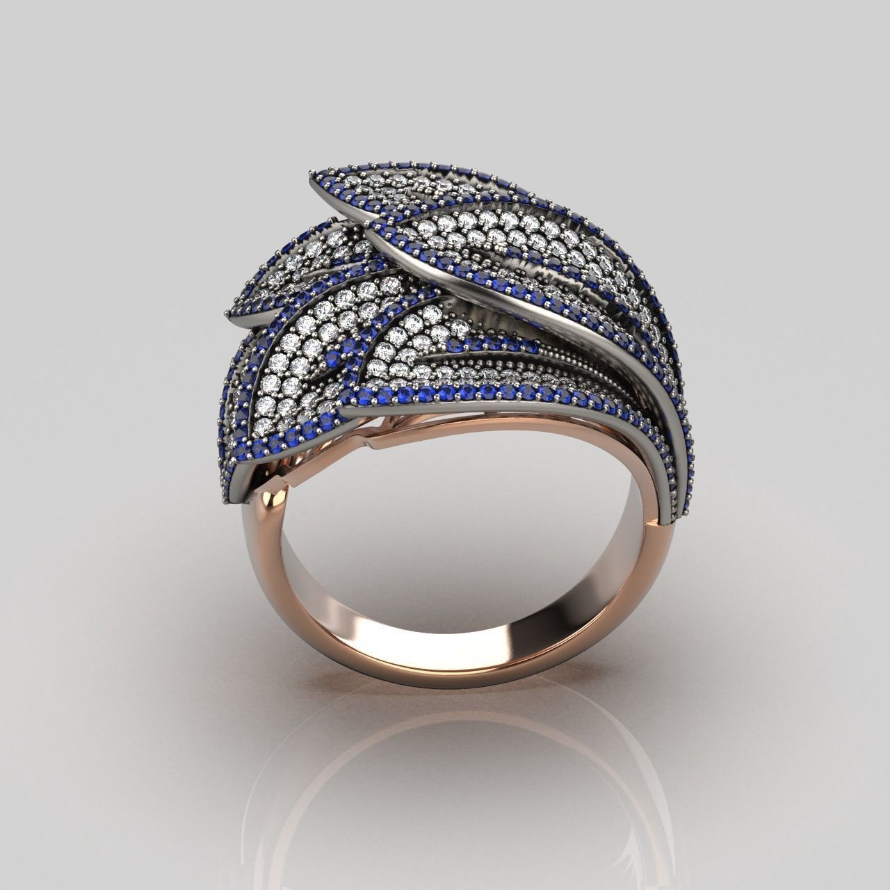 Ring KR 01 3D print model_5