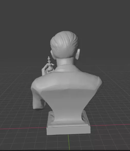 Bobby Fischer 3D print model_21