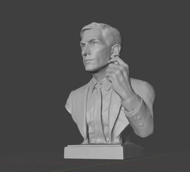 Bobby Fischer 3D print model_4