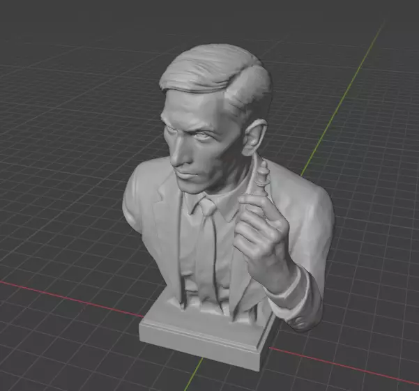 Bobby Fischer 3D print model_3