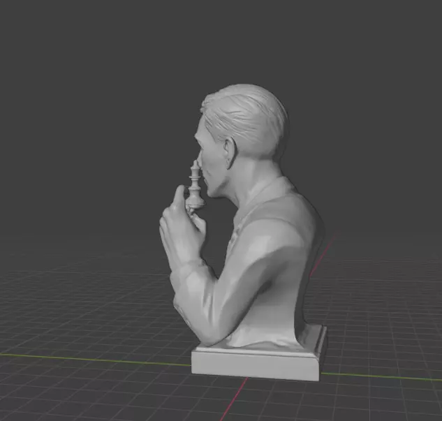 Bobby Fischer 3D print model_22