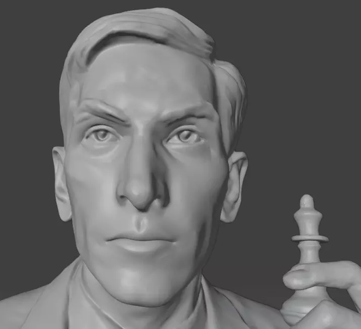 Bobby Fischer 3D print model_12