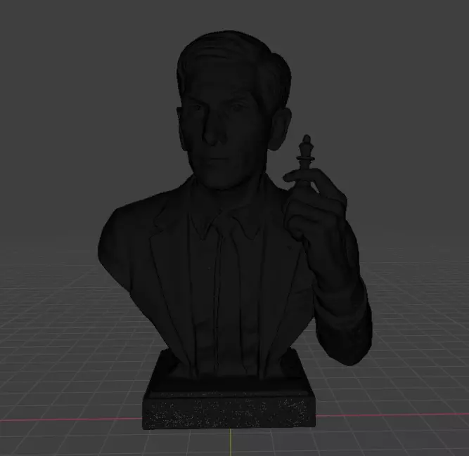 Bobby Fischer 3D print model_14