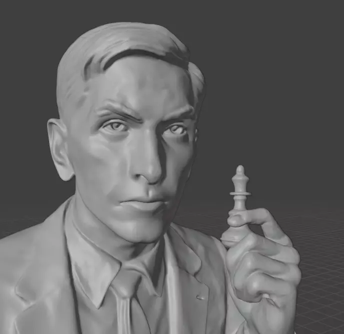 Bobby Fischer 3D print model_10