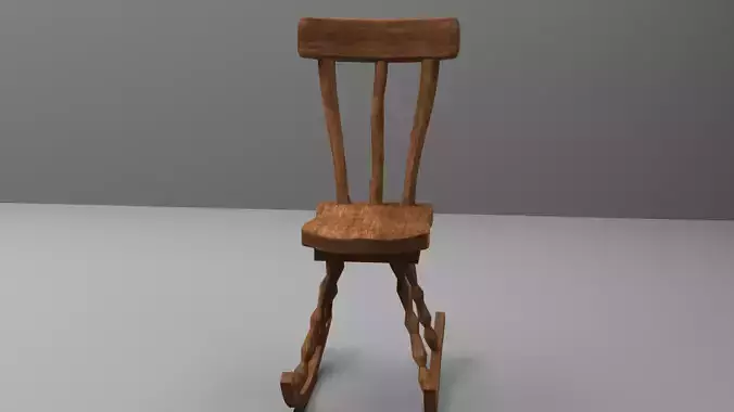 rocking chair Free 3D model