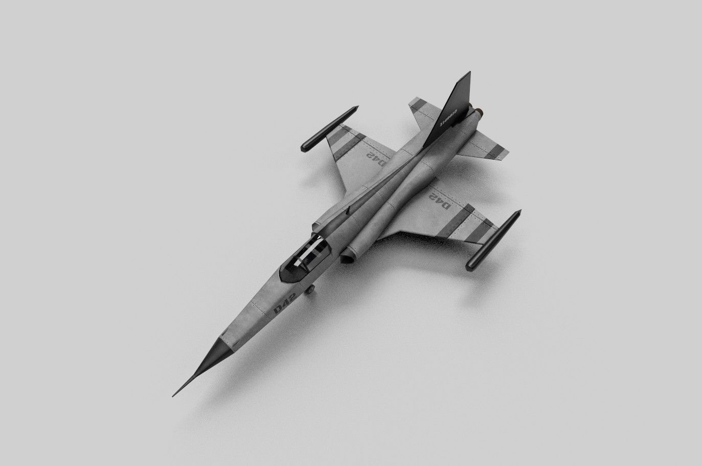 5in1 f14 f5 f313 j10 b52 aircraft low poly Low-poly 3D model_5