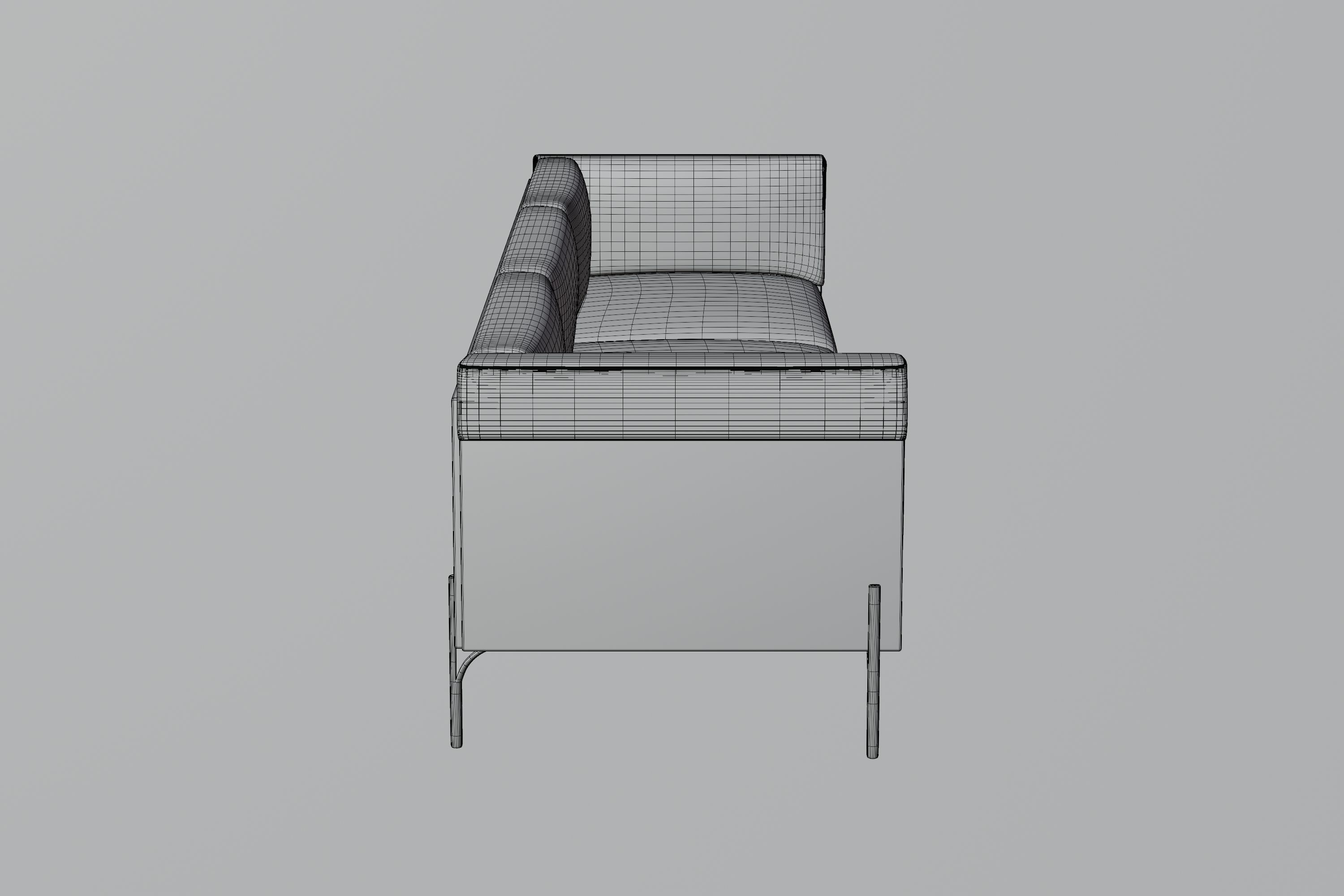Modern design Sofa 3D model_6