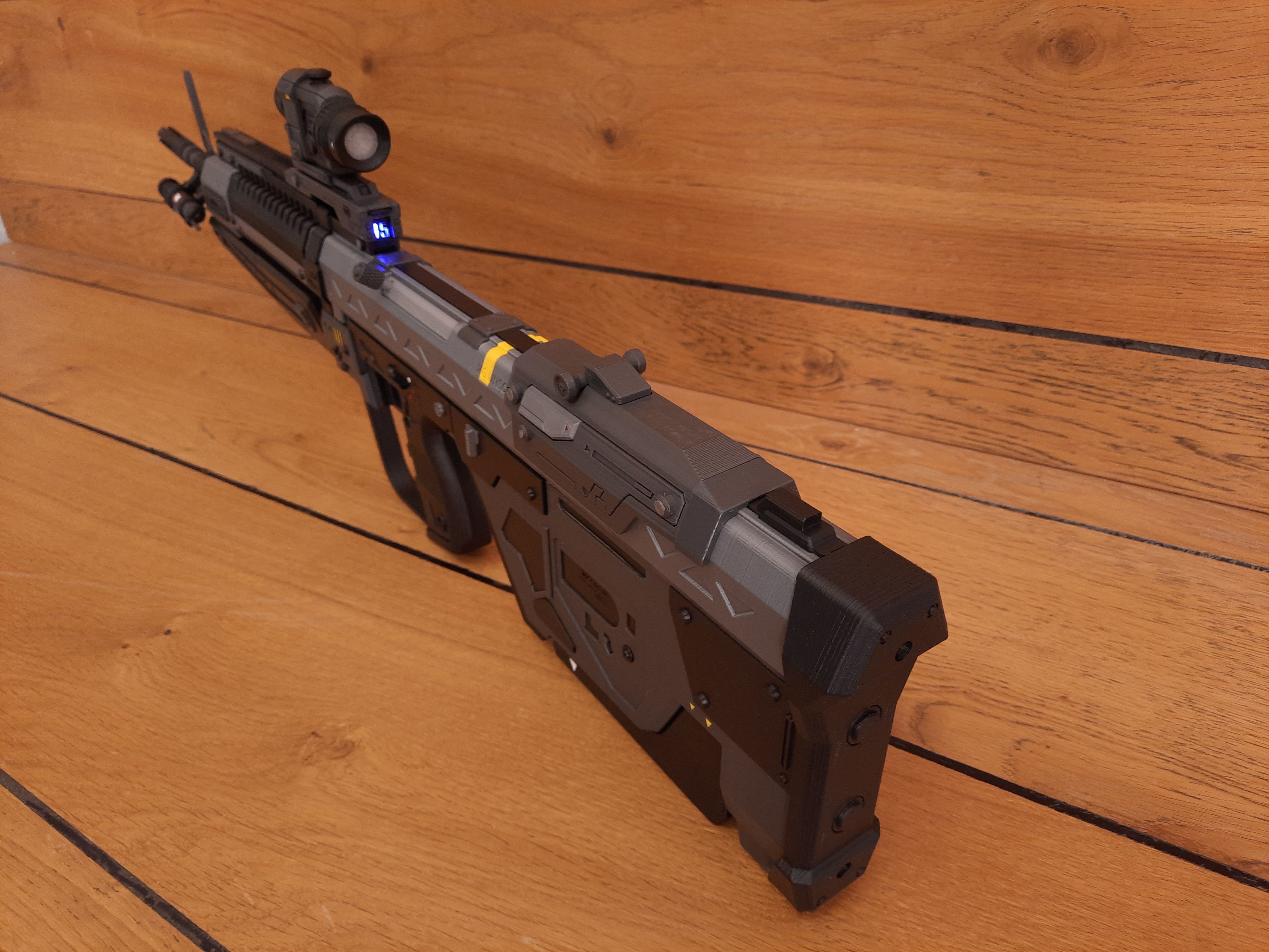 M392 Cannon - Halo - Printable 3d model - STL 3D print model_15