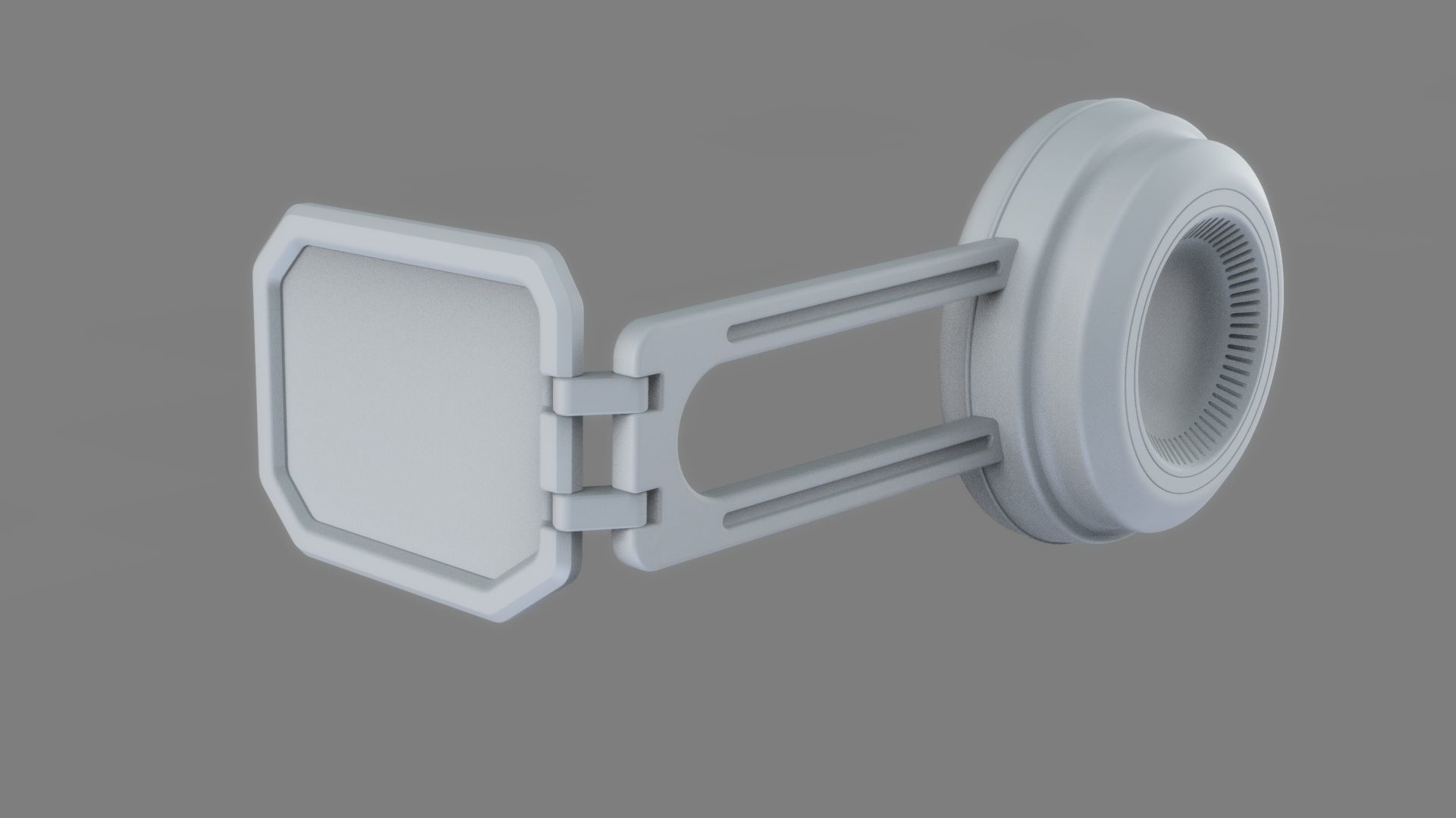 Sci fi glasses and helmet pack x5 3D Model Collection_44