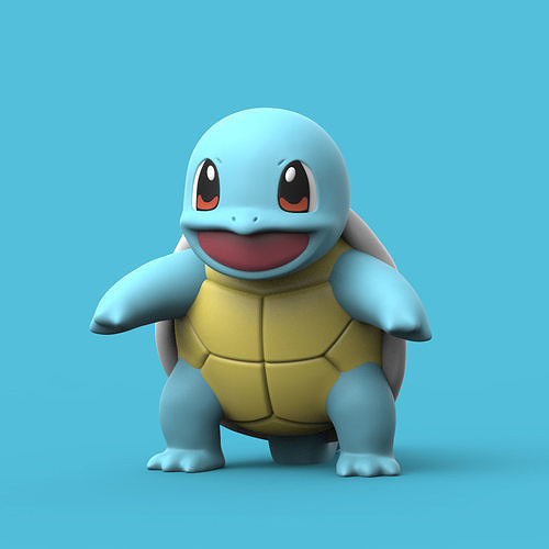POKEMON - SQUIRTLE 3D print model