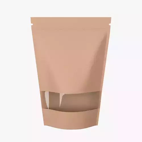 Brown Paper Stand Up Pouch
