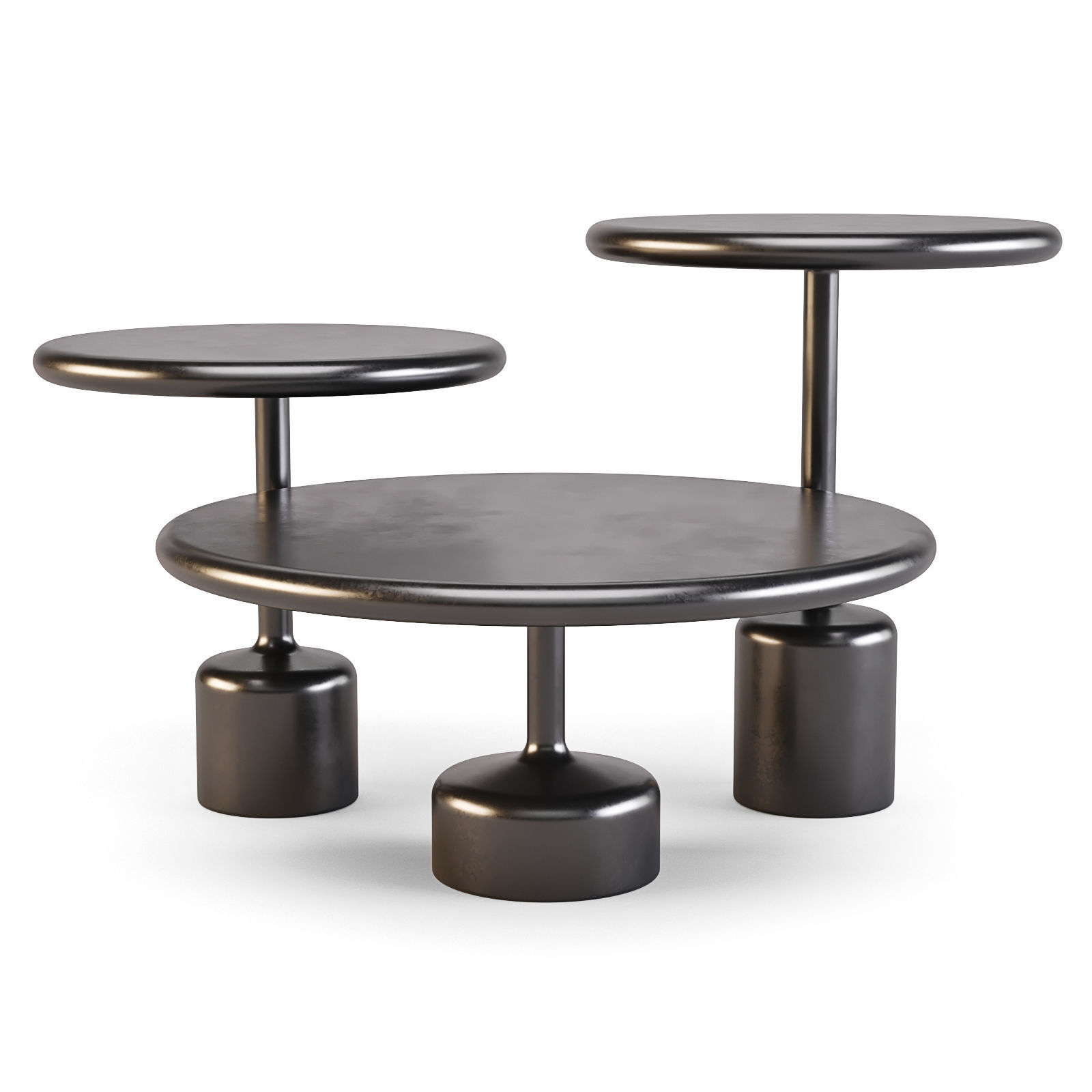 Fucina Tavolotto - Coffee and Side Tables 3D model_2