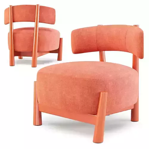 Coedition Dalya - ArmChair Design by Patricia Urquiola 3D model