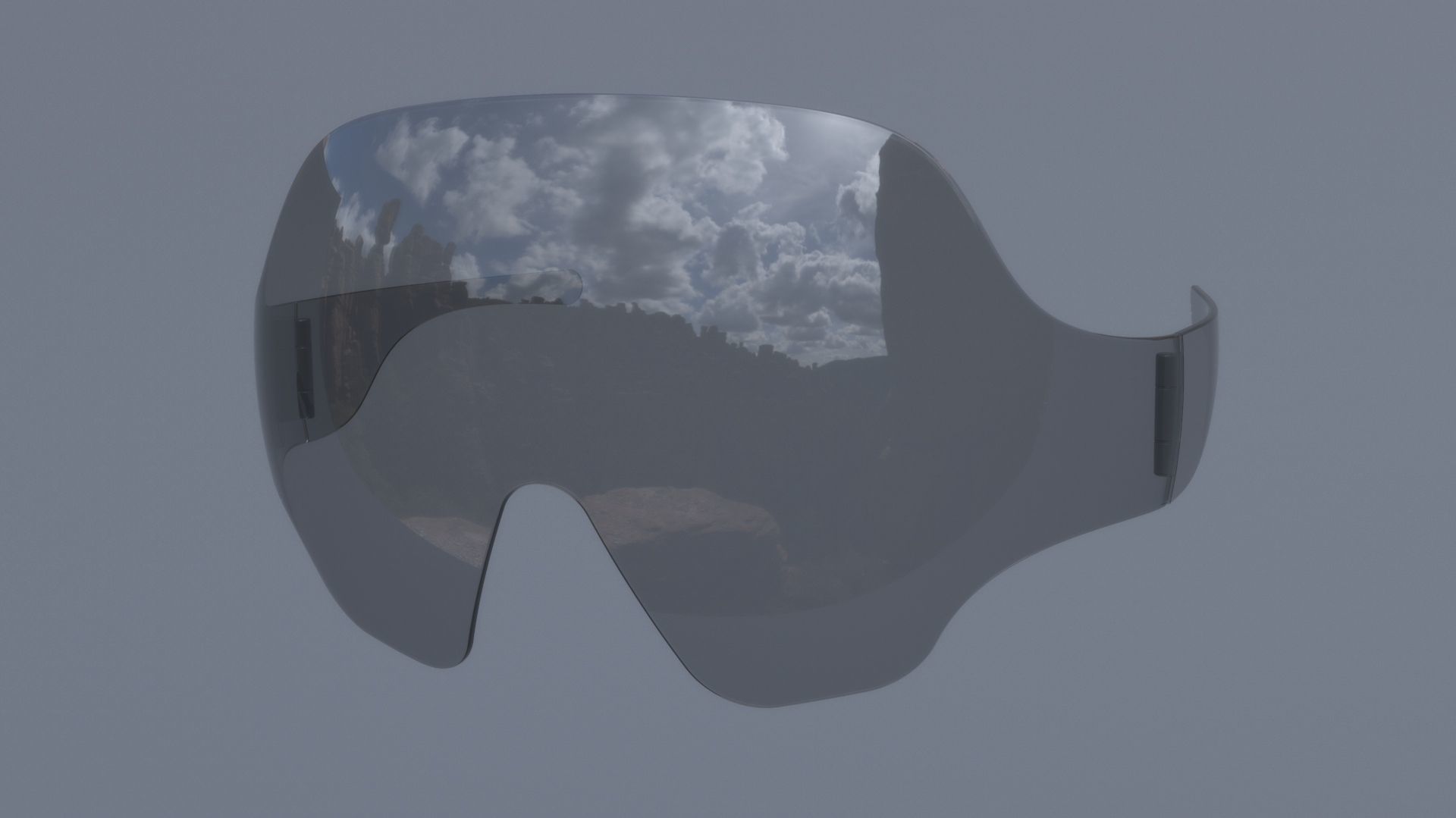 Fashion Sci fi glasses pack x3 3D Model Collection_10