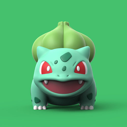 POKEMON - BULBASAUR 3D print model