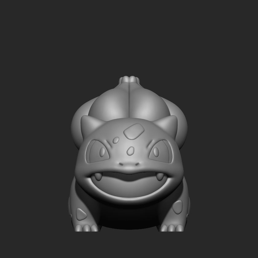 POKEMON - BULBASAUR 3D print model_5