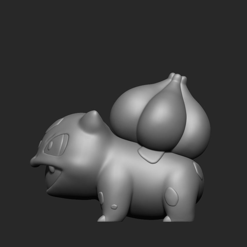 POKEMON - BULBASAUR 3D print model_6