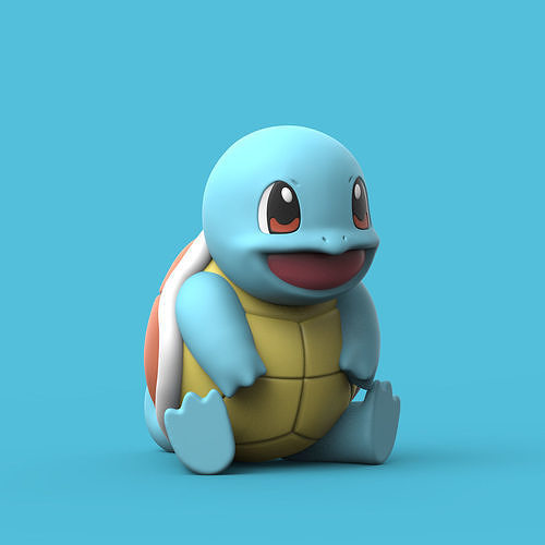 POKEMON - SQUIRTLE 3D print model