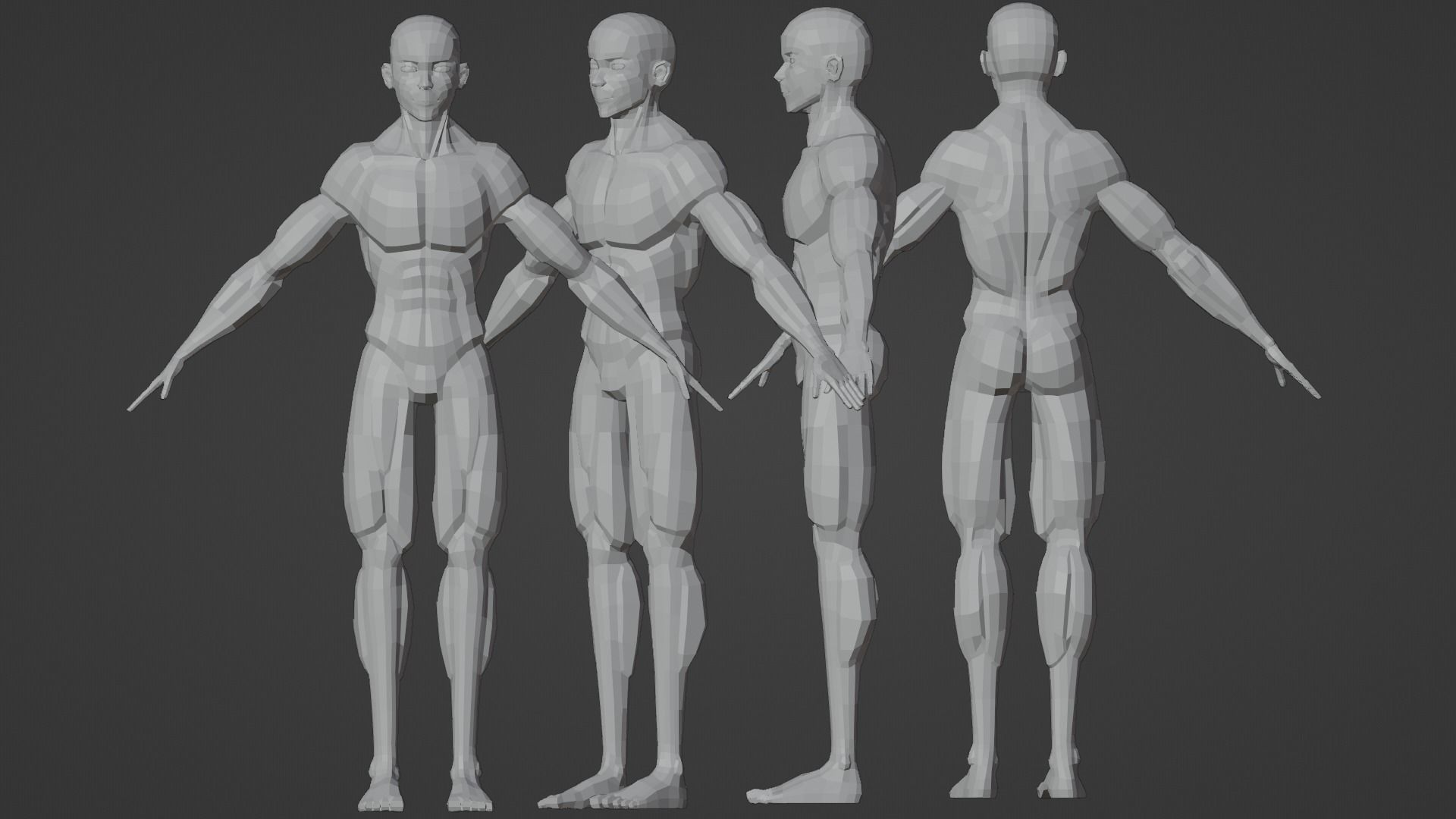 BaseMeshCharacter 3D model_8
