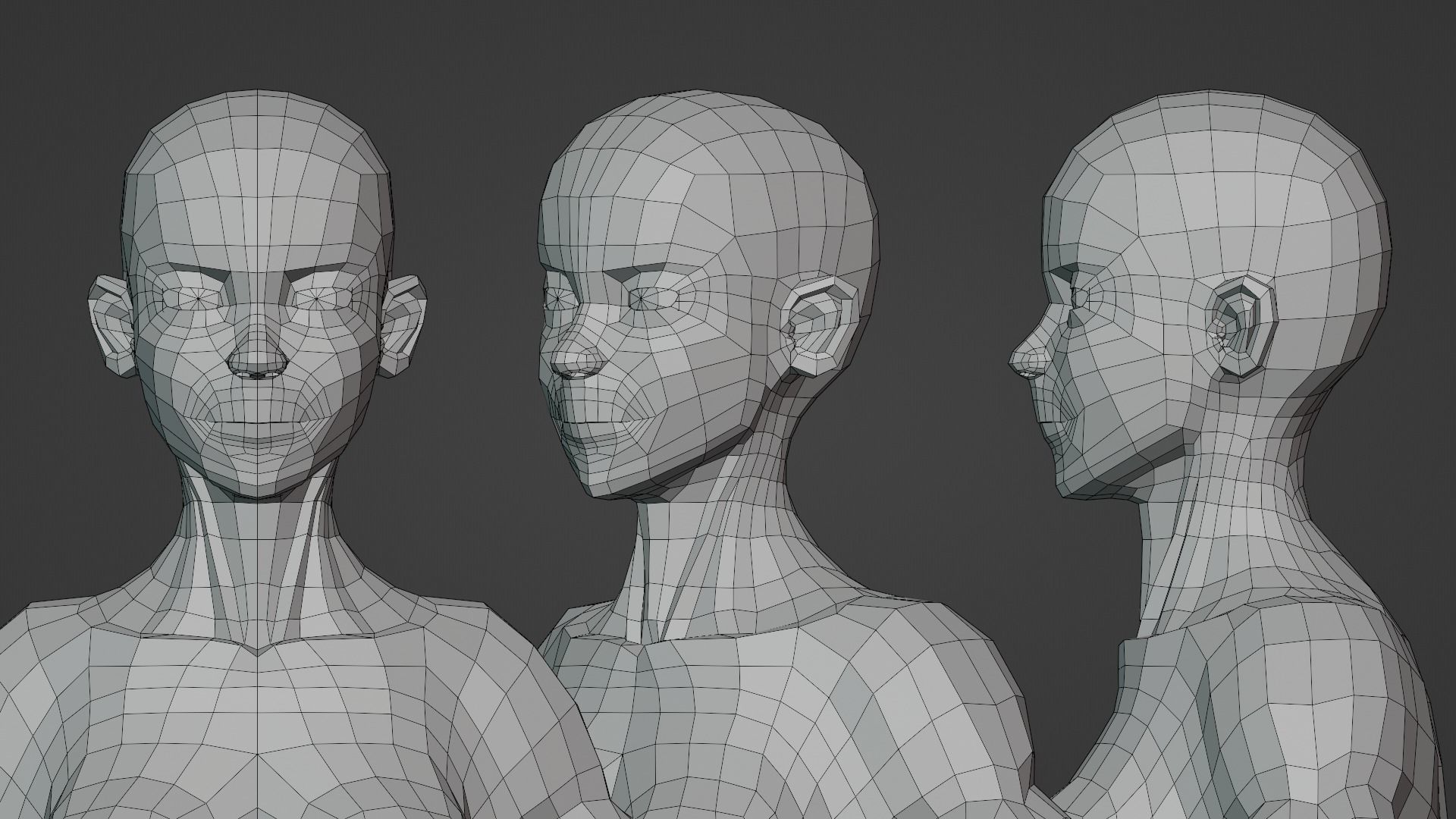 BaseMeshCharacter 3D model_6