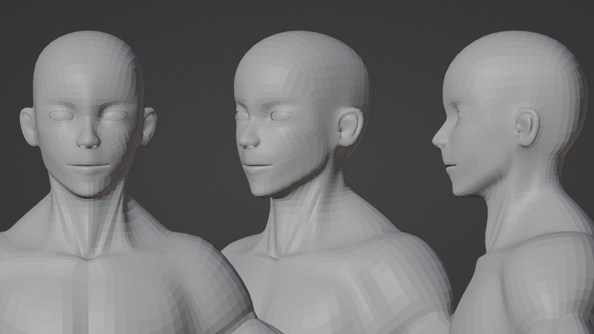 BaseMeshCharacter 3D model_9