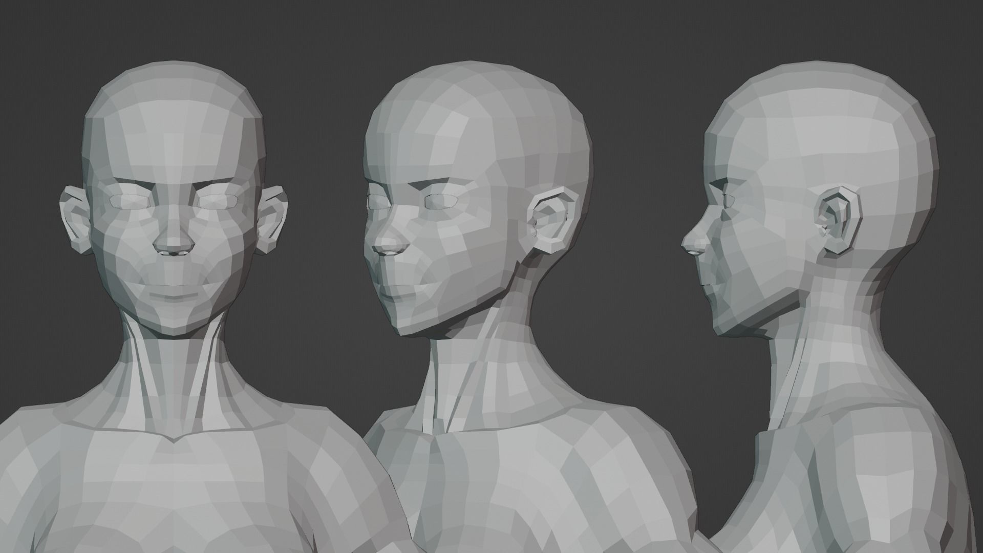 BaseMeshCharacter 3D model_4