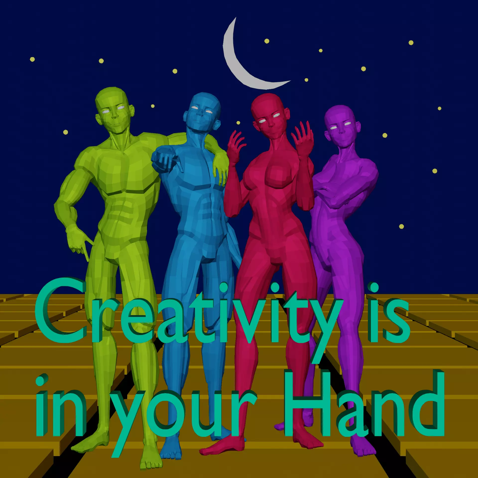 BaseMeshCharacter 3D model_0