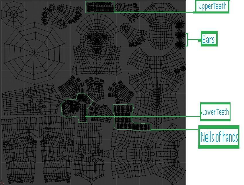 BaseMeshCharacter 3D model_14