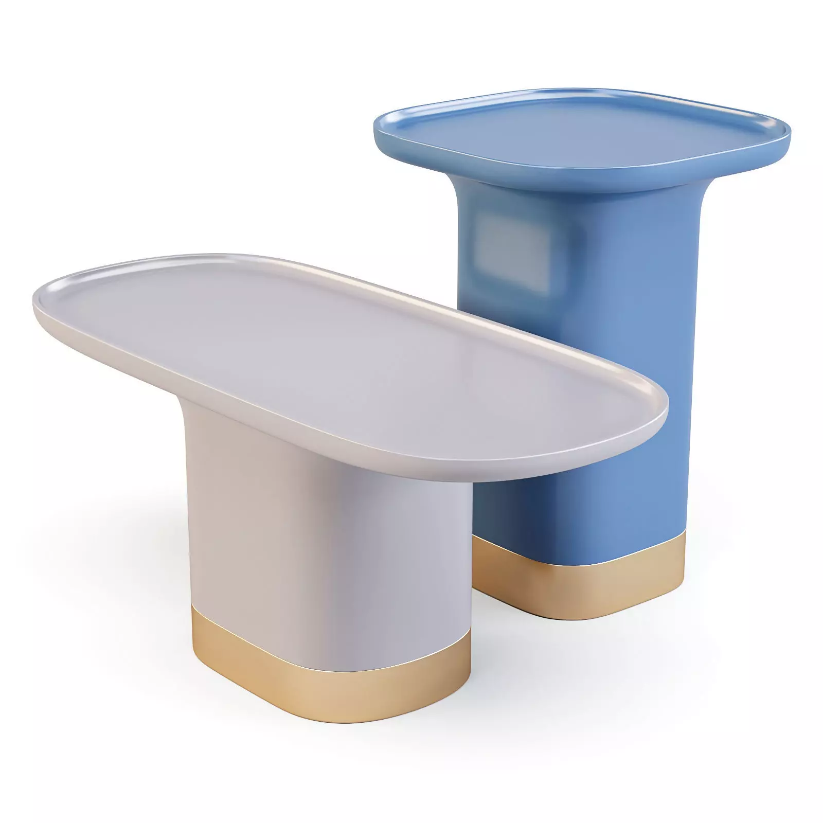 Scapin Sune - Coffee and Side Tables 3D model_0