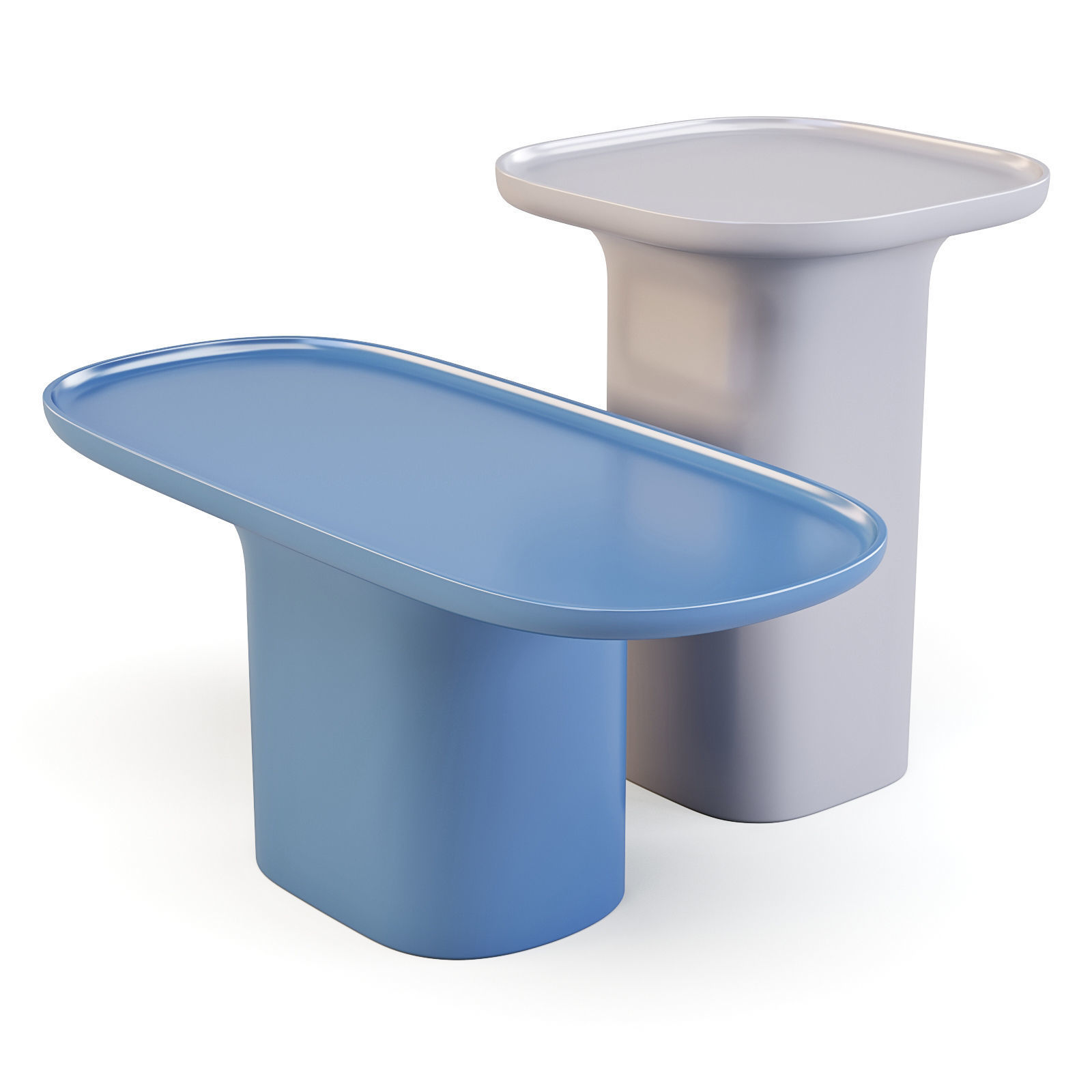 Scapin Sune - Coffee and Side Tables 3D model_2