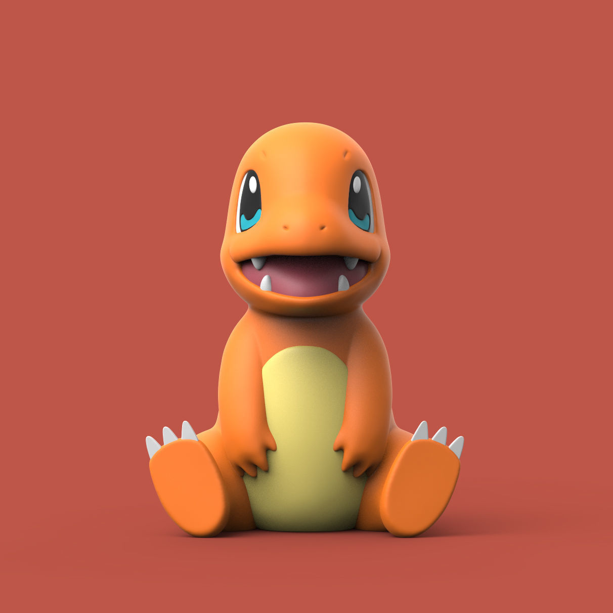 POKEMON - CHARMANDER 3D print model_1