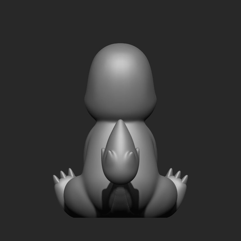 POKEMON - CHARMANDER 3D print model_5